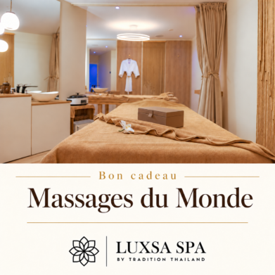 Bon cadeau - Massages du Monde - en DUO - Durée 1h